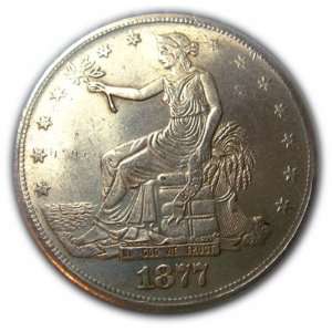  Replica U.S.Trade dollar 1877 CC 
