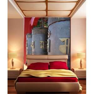   Wall Mural Decal Sticker Buddhist Temple Bells #JH102: Everything Else
