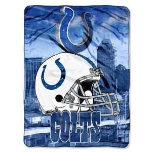  NFL Indianapolis Colts AGGRESSION 60x80 Super Plush Throw 