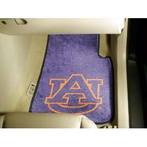 NCAA Auburn Tigers Logo 2 Car \ Auto Mat Set:  Sports 