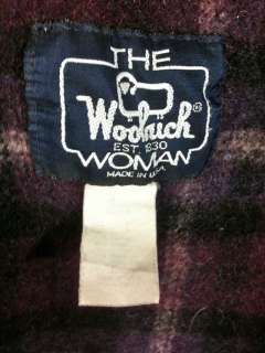 Vtg 80s Woolrich Hooded Wool Lined Parka Jacket Coat L  