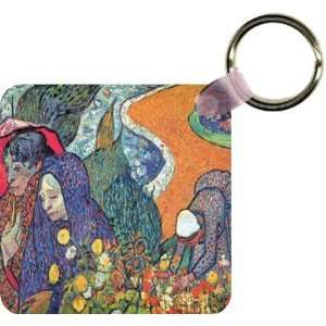 Van Gogh Art Promenade in Arles Art Key Chain   Ideal Gift 
