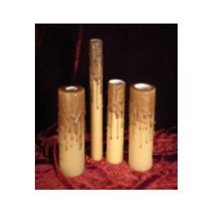   Beeswax Candle Covers (11 sizes), candelabra base