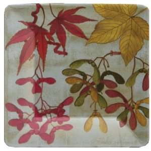 Glorious Maple Platinum 7 inch Square Paper Plate:  Kitchen 