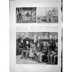  1893 CHURCH WELSH VETERANS CRIMEAN WAR MOSQUE DAMASCUS 