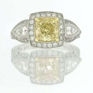   Cushion Cut Diamond Engagement Anniversary Ring: Mark Broumand