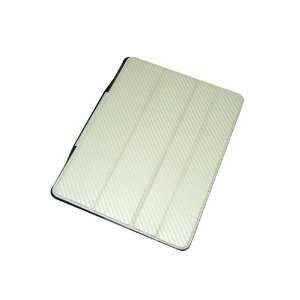   Leather Protective Case for iPad 2   White