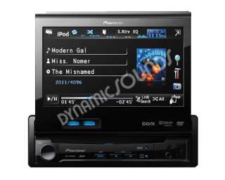 Pioneer AVH 5300DVD Motorised AV DVD player with 7inch screen, iPod 