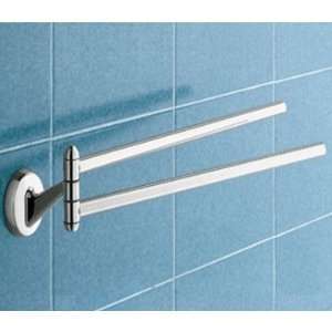   13 15 Inch Chrome Double Arm Swivel Towel Bar 3023 13: Home & Kitchen