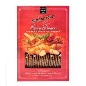 Spicy Ginger with Brown Sugar and Cinnamon Moravian Cookies  5 oz