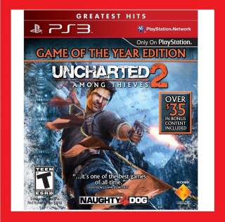 UNCHARTED 2 Among Thieves   Game of The Year Edition (PS3)   Brand 