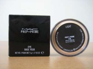 MAC Prep + Prime Eye LIGHT Primer Eyeshadow Base nib  