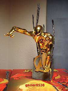 SPIDER MAN Iron Armor (GOLD CHROME) bust ARTIST PROOF  