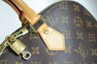 Authentic LOUIS VUITTON Monogram Alma handbag  