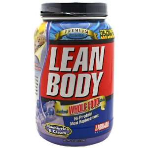Labrada Nutrition Lean Body Instant Whole Food Shake Blueberries 