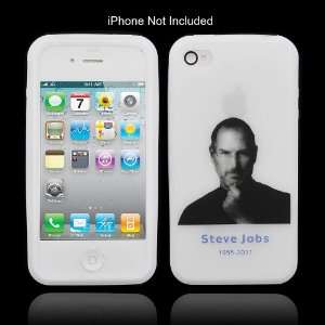  Steve Jobs Memorial Tribute Silicone Back Case Cover for 