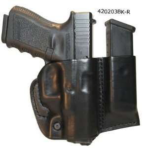   Slide Holster w/Mag Glock 26 / 27 / 33, 420203BK R,