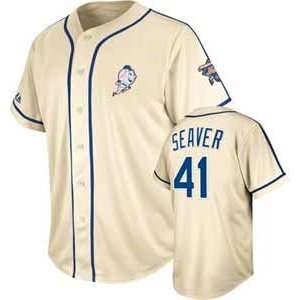  New York Mets Tom Seaver Cooperstown Tradition Jersey 
