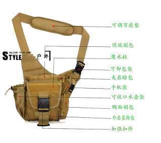 Tactical Utility Shoulder Backpack Bag Pouch Ver 2 Tan  