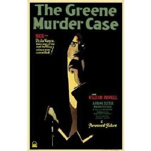  Green Murder Case, The   Movie Poster