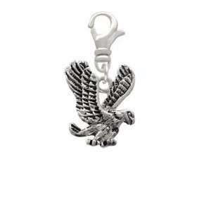  Large Eagle Mascot Clip On Charm Arts, Crafts & Sewing