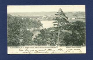 Saugerties New York Old PC Hudson River View Tuck 1905  