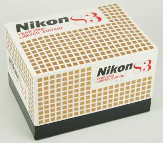New@ Nikon S3 + 50mm F/1.4 Silver Year 2000 Limited Silver #007066 