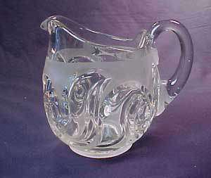Fostoria Victoria Early American Pattern Glass Creamer  