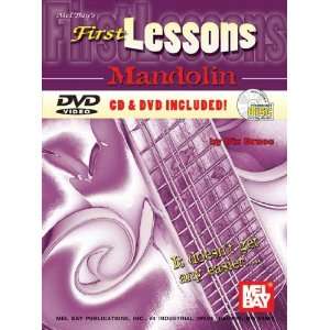  Mel Bay 99945SET First Lessons Mandolin Book/CD/DVD Electronics