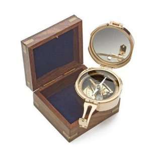  SOLID BRASS NAUTICAL COMPASS: Everything Else