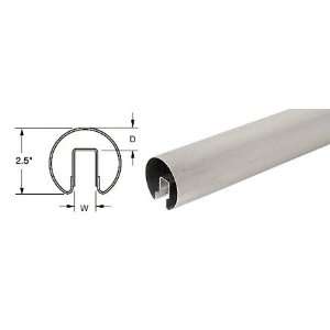   63.5 mm Premium Cap Rail for 21.52 mm or 25.52 mm Glass   3 m Long