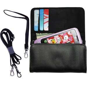 Purse Hand Bag Case for the LG Cookie 3G with both a hand and shoulder 