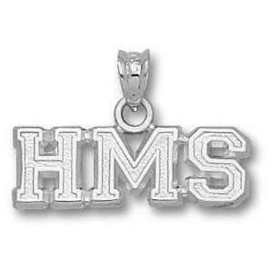 Harvard Crimson Sterling Silver Medical School HMS Pendant  
