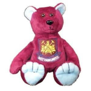  West Ham United FC Official Beanie Teddy Bear: Sports 