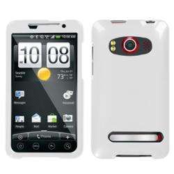 White HTC EVO 4G Protector Case  