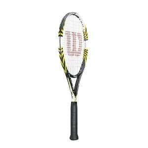 Wilson Pro Open BLX Unstrung Tennis Racquet (Yellow/Black)  