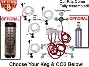Keg Basic Keg Kit, Premium Kit, BALL LOCK   HK1400  