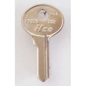   ILCO 1092B M2 Key Blank,Brass,Type M2,4 Pin,PK 10