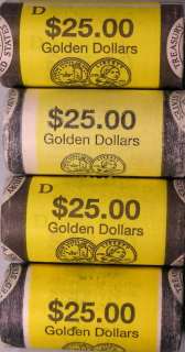 2000 Sacagawea Golden Dollar One Roll US Mint  