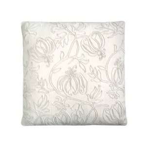  White Way   Lily Embroidered Pillow