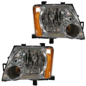  05 11 Nissan Xterra Headlights Headlamps Head Lights Lamps 