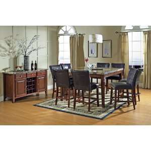 Steve Silver Company Montibello 54 Square Counter Height Dining Set 