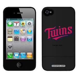    Minnesota Twins Twins on AT&T iPhone 4 Case by Coveroo Electronics