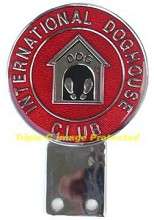   dog house club badge bar mount grille badge the badge that says it