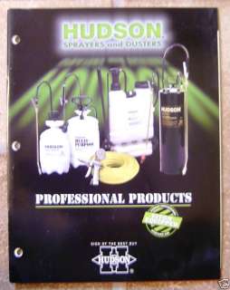 Hudson Sprayers & Dusters   Professional & Consumer Cat  