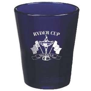  2008 Ryder Cup Blue Shot Glass