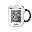 Shih Tzu Puppy Dog Photo Coffee Mug 15 oz NEW