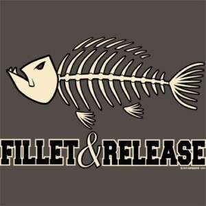 Fillet & Release Fishing T Shirt All Sizes & Colors  