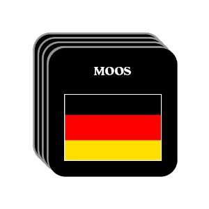 Germany   MOOS Set of 4 Mini Mousepad Coasters 