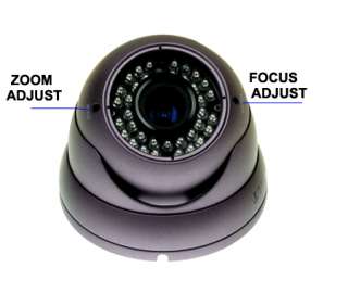 CCTV Vandal Proof IR Color CCD Security Dome Camera  